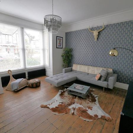 Quirky Spacious Ground Floor Victorian Garden Flat رذينج المظهر الخارجي الصورة